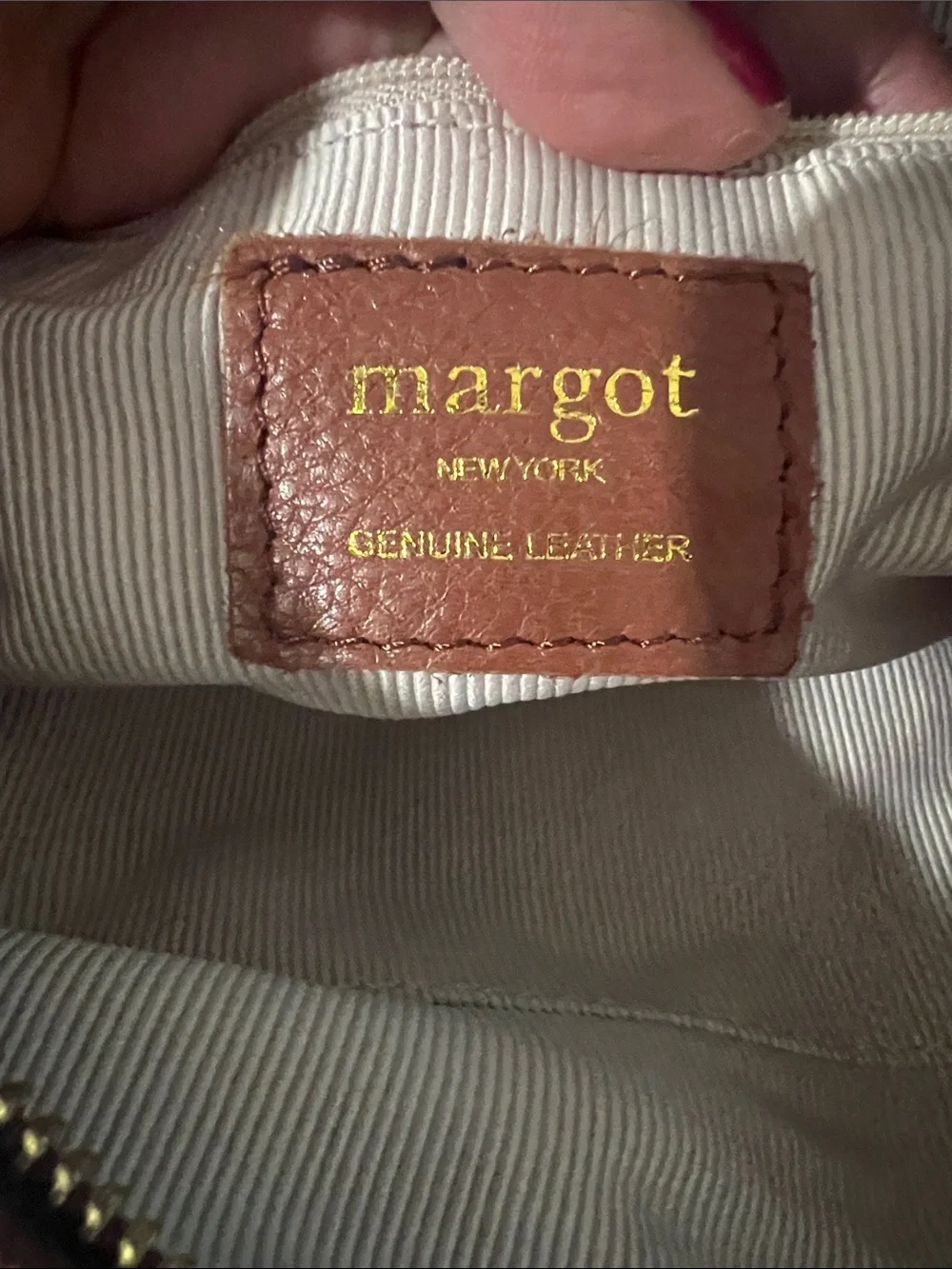 margot Rustic Brown Leather Hobo Shoulder Bag
